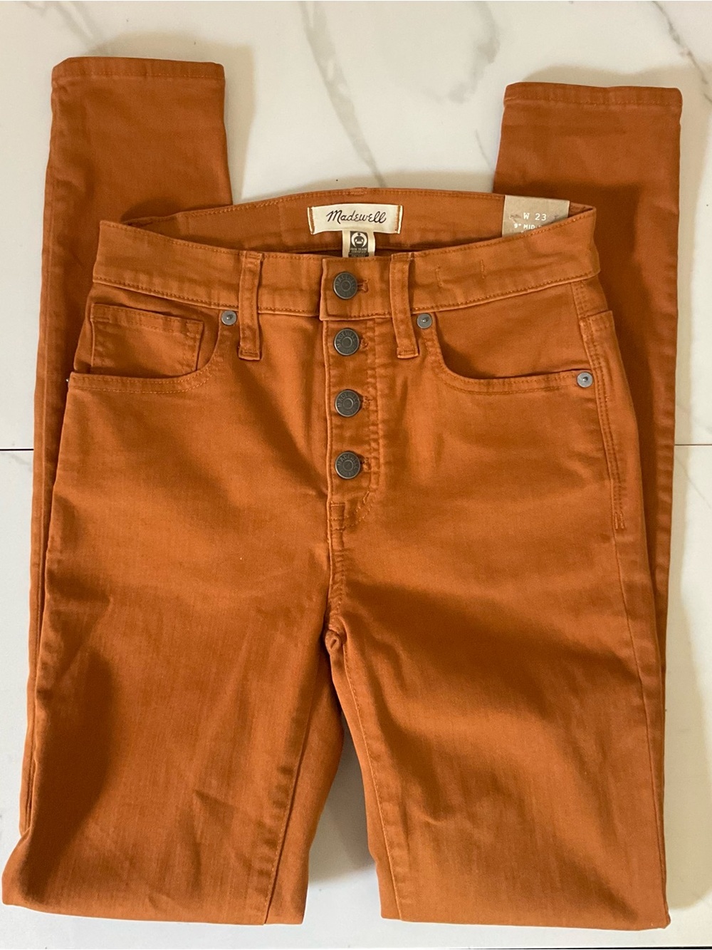Madewell 9” Mid-Rise Skinny Jeans